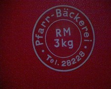 Reklamemarke pfarr bäckerei gebraucht kaufen  Deutschland