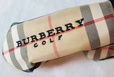 Capa putter Burberry golfe xadrez Nova Check pele de lã preta forrada lâmina vintage comprar usado  Enviando para Brazil