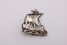 Silver viking ship for sale  BATH