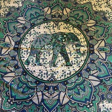 Elephant mandala tapestry for sale  Olympia