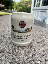 CANECA DE CERVEJA / PEDRA "Breckenridge, CO Oktoberfest 1999 #5" Estado perfeito 1/2 litro PAULANER comprar usado  Enviando para Brazil
