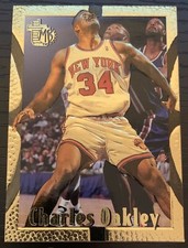1995 TOPPS BASQUETE DOURADO EM RELEVO CHARLES OAKLEY NEW YORK KNICKS #65 QUASE PERFEITO ESTADO comprar usado  Enviando para Brazil