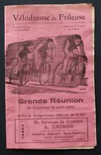 Programme vélodrome frileuse d'occasion  Nantes-