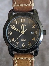 Usado, Timex 03 relógio de quartzo masculino 39mm Indiglo mostrador preto e caixa indicador de data  comprar usado  Enviando para Brazil