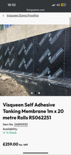 tanking membrane for sale tanking membrane for sale HIGH WYCOMBE