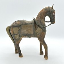 Carved wooden horse for sale  Herriman