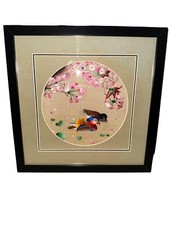 Silk embroidery mandarin for sale  Williamsburg