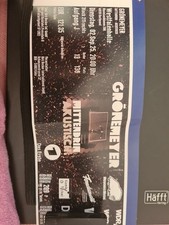 Konzert karte grönemeyer gebraucht kaufen  Braunschweig