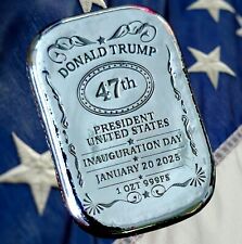 Inauguração Trump - 1 onça troy - 0,999 prata fina comprar usado  Enviando para Brazil