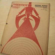 Prentice d200 log for sale  Portland