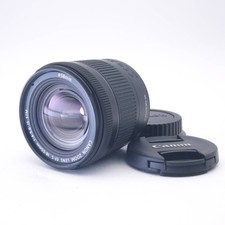 Lente Canon EF-S 18-55mm f/4-5.6 IS STM zoom padrão foco automático vidro limpo comprar usado  Enviando para Brazil