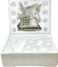 Chifres folheados a ouro Bradford Exchange An Enchantment Of Unicorns "Magic of Love" comprar usado  Enviando para Brazil