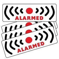 Stickers alarmed security for sale  SOUTHPORT