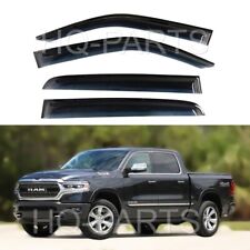 Para 19-23 Ram 1500 viseira de janela tonalidade fumaça vento sol guarda chuva defletor de ventilação comprar usado  Enviando para Brazil