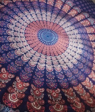 Vintage cotton throw for sale  STROUD