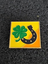 Hufeisen kleeblatt pin gebraucht kaufen  Cottbus