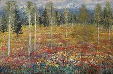 Flowering alpine forest usato  Pescara