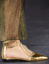 Chanel ballerines cuir d'occasion  Paris XIV