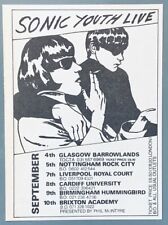 SONIC YOUTH 1990 vintage ADVERT GOO UK CONCERT TOUR Kim Gordon Thurston Moore, usado comprar usado  Enviando para Brazil