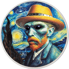 Moeda à prova de prata 999 Camarões Vincent van Gogh Strangers Among Us 2025 comprar usado  Enviando para Brazil
