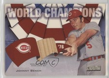 2002 Topps Stadium Club World Champions Relics Johnny Bench #WC-JB HOF comprar usado 2002 Topps Stadium Club World Champions Relics Johnny Bench #WC-JB HOF comprar usado  Enviando para Brazil