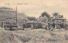 Cpa auvergne batteuse d'occasion  Claira