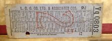 Bus ticket london for sale  CORBY