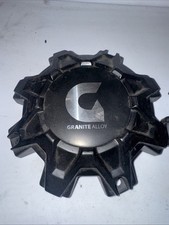 Tampa de cubo central aro roda preto fosco liga de granito 6006B180-8H vintage UM comprar usado  Enviando para Brazil