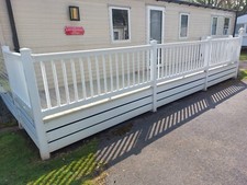 Caravan decking 24x5ft for sale  LYME REGIS