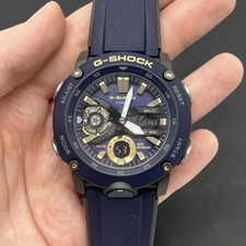 Relógio Masculino CASIO G-Shock Carbon Core Guard 5590 GA-2000 Azul Marinho - Nova Bateria comprar usado  Enviando para Brazil