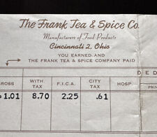 1963 frank tea for sale  Cincinnati