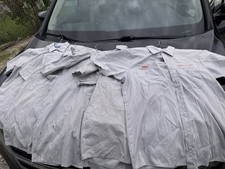 5 camisas de trabalho uniformes usadas com botões Pressure Works Cintas, usado comprar usado  Enviando para Brazil