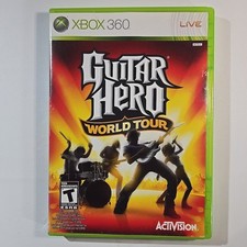 Guitar Hero World Tour - Microsoft Xbox 360 - Completo Testado Funcionando  comprar usado  Enviando para Brazil