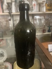 1800’s Blob Cork Irlanda garrafa de cerveja/vinho W. J. Tomkins & Son verde escuro boa comprar usado  Enviando para Brazil