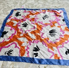 Satin square scarf for sale  LONGFIELD