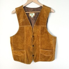 Vintage leather vest for sale  San Antonio