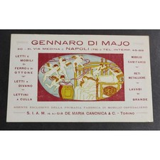 Cartolina pubblicitaria majo usato  Alessandria