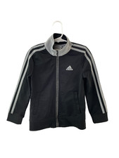 Adidas black track for sale  Mcminnville