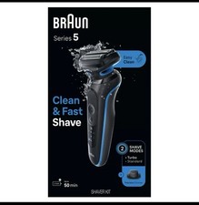 Maquinilla de afeitar eléctrica BRAUN Serie 5 para hombre y recortadora afeitado en seco húmedo modelo 5118s NUEVA segunda mano  Embacar hacia Mexico