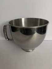 Batedeira KitchenAid KSM150 aço inoxidável 5 qt tigela de mistura apenas com alça comprar usado  Enviando para Brazil