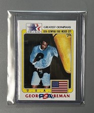 GEORGE CAPATAZ 💎ALL TIME HOF ÓTIMO!!! ✨RARO✨CARTÃO OLÍMPICO DOS EUA 1983!!! comprar usado  Enviando para Brazil