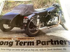 Ajs swallow sidecar for sale  BRIGHTON