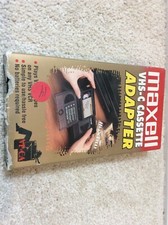 Adaptador de vídeo cassete Maxell VHS-C fita de vídeo operada manualmente VP-CA VHS comprar usado  Enviando para Brazil