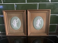 Wedgwood green jasperware for sale  LEIGH