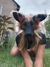 German sheperd mask gebraucht kaufen  Zeulenroda-Triebes