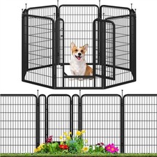 8pcs dog playpen for sale  IPSWICH