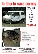 Catalogue brochure voiturette d'occasion  Besançon