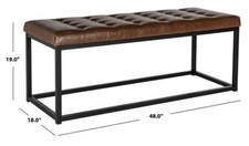 Safavieh reynolds bench for sale  Whitestown