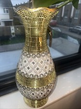 Cushed diamond vase for sale  LONDON