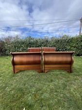 Beautiful pair mahogany for sale  BURES